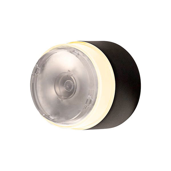 SLV 1006319 Mana Base LED wand opbouwarmatuur 15W 2700K+3000K kleur 927+930 instelbaar bij installatie dimbaar antraciet IP65