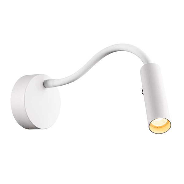 SLV 1006161 Karpo Goose LED wand opbouwarmatuur 5,8W 3000K kleur 930 dimbaar 40° wit