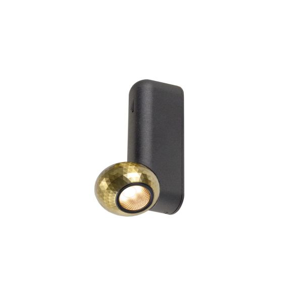 SLV 1010312 Dysko CW Single Phase met schakelaar 6,7W 927 2700K zwart 36° dimbaar