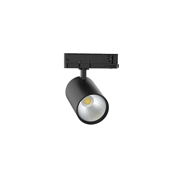 SLV 1010591 Trackspot P90 LED armatuur voor 3 fase rail 17W 930 3000K zwart 36° niet dimbaar