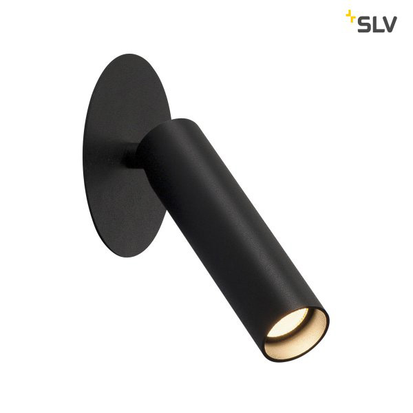 SLV 152380 Karpo Single rozet vlak 7,5W LED 3000K zwart