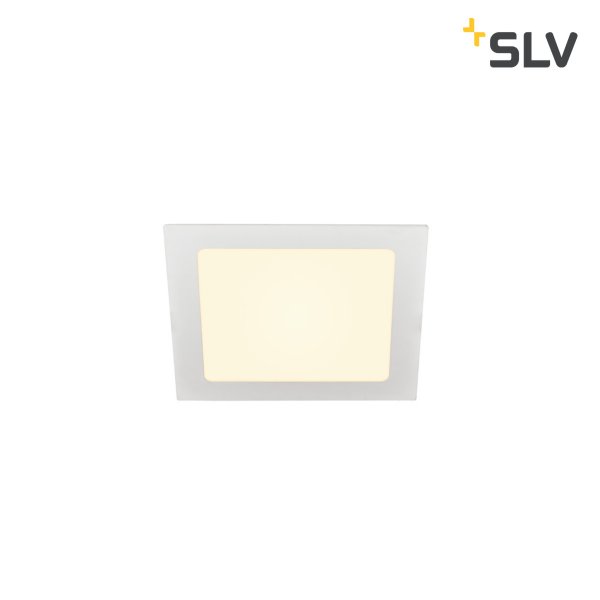 SLV 1003012 Senser 18 Square inbouw 9,7W LED 3000K wit