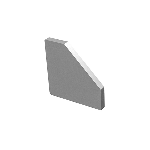 SLV 1004893 Grazia 10 Edge eindkap aluminium
