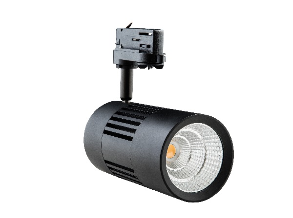 Interlight IL-TR30K3C LED spot ColourPunch 3f railadaptor 30W 930 36° zwart