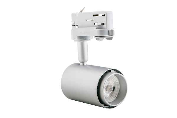 Interlight IL-T10K3CS LED spot ColourDrop 3f railadaptor 10W 930 40° zilver