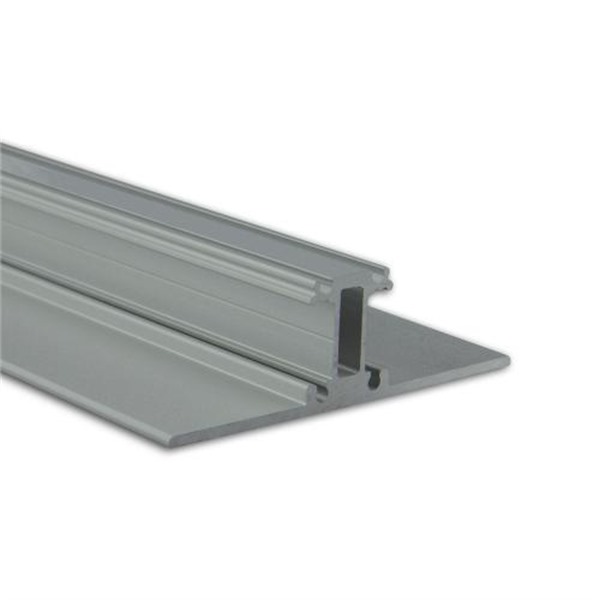 Galaxy 8101004 PL13 LED profiel 2m zilver gepoedercoat up & down voor 2 LED strips max. 12mm