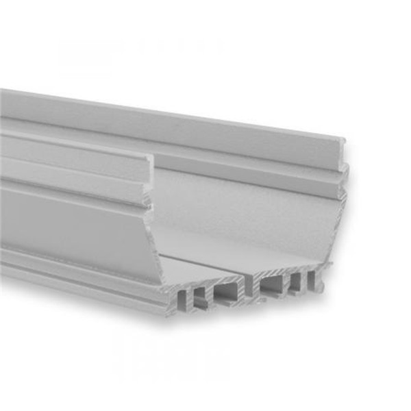 Galaxy 8107123 LL2.1 inlegprofiel 2m aluminium geanodiseerd