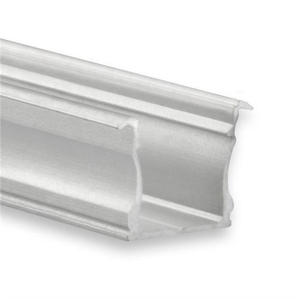 Galaxy 8121300 SL15F/NL15F LED inbouwprofiel 2m aluminium voor LED strips max. 12mm