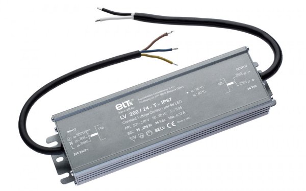 ELT 9907133 LV 200/12-T-IP67 200-240V 75...200W 12V