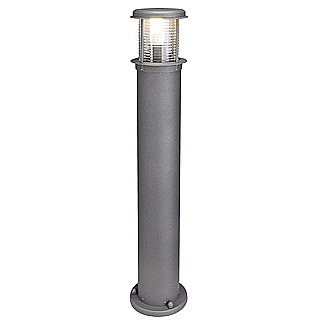SLV 230465 Otos Glas E27 spaarlamp 15W bolder armatuur IP43 antraciet