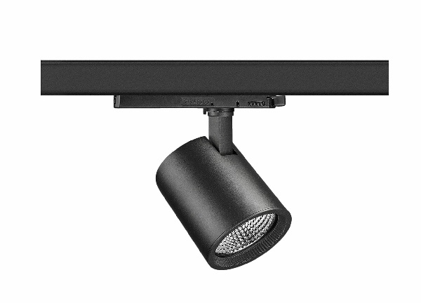 Edda L 3f LED spot 27W 927 2700K 60° zwart