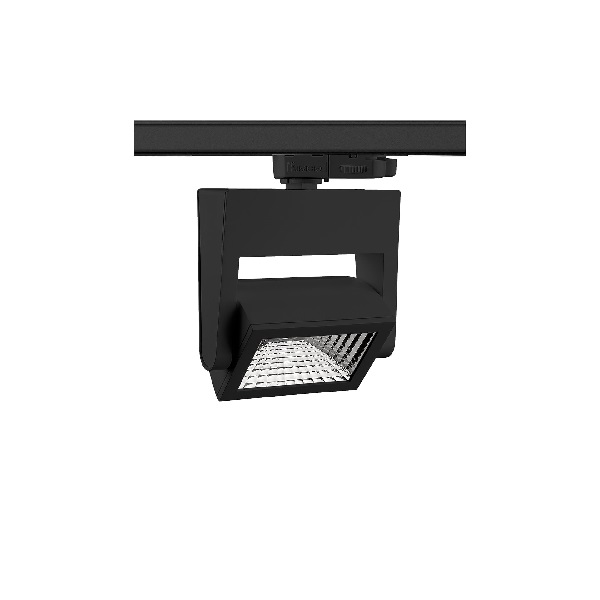 Nanna S TR 3f LED spot 30W 930 3000K zwart