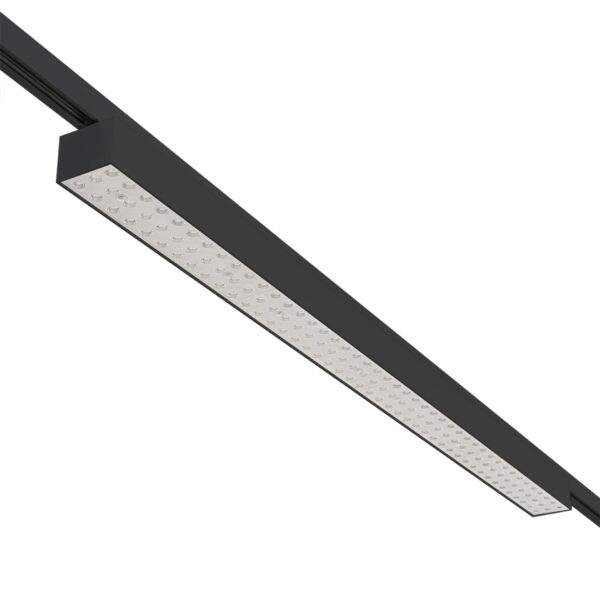 Forsite 1150 TR 3f LED railarmatuur 48W 830 3000K 90° zwart