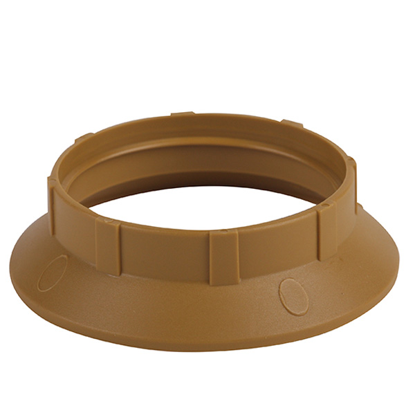 Vossloh Schwabe 109289 schroefring E27 TP diameter 55mm hoogte 15mm mosterdkleur