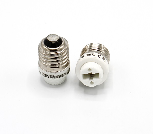 Firstlight verloopstuk E27 lampvoet naar G9 lamp maximaal 100W