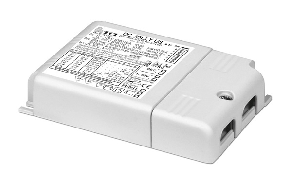 TCI 126421 DC Jolly US 1-10V push and dim multifunctionele LED driver AM/PWM