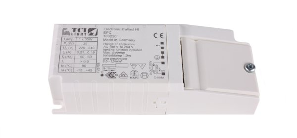 TCI EPC 35/2 S compact evsa CDM 35W met trekontlasting
