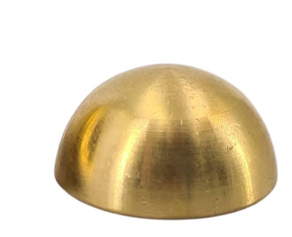 Halve kogel M10x1 messing 16x8mm