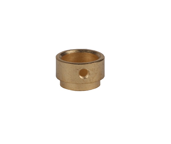 Stelring 10,5mm gat 13x8,5mm met flensring zonder M3 schroef messing