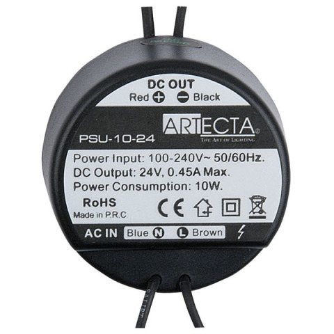 Artecta A9900031 voeding 24V 0,4A voor inbouwdoos