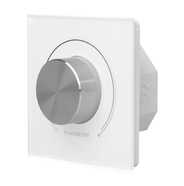 TCI 181205 SR-2400 RB Dali regelaar inbouw met knop en afdekplaat