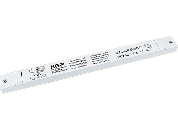 KGP LV150W24CG2 DALI LED voeding 24V DC 150W Dali 2 linear opbouw met trekontlasting