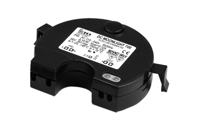 TCI 122091/350 DC Moonlight 350 LEDdriver 350mA 0,7-6W dimbaar met ingebouwde drukknop