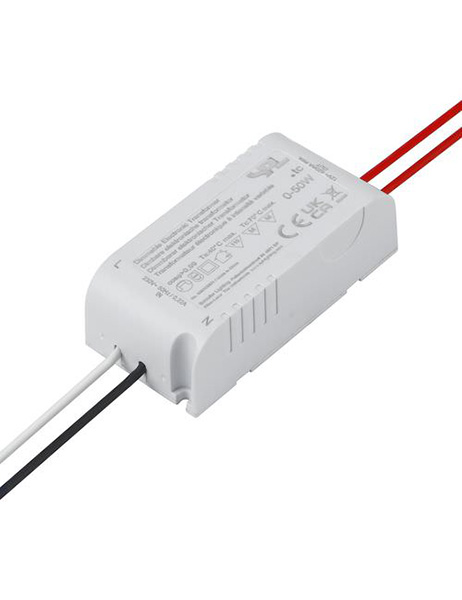 SPL LED trafo elektronische LED voeding voor 12V AC (wissel) spanning 50W dimbaar