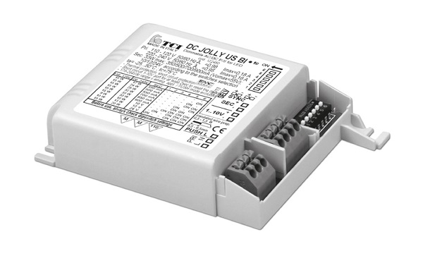 TCI 126450 DC Jolly US BI 1-10V push and dim multifunctionele LED driver inbouw