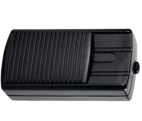 Tradim 11072 trafodimmer met ingebouwde elektronische halogeen transformator 12V 20-60W zwart
