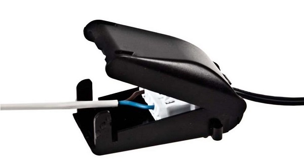 Aansluitkastje voor snelmontage kabels niet inbegrepen