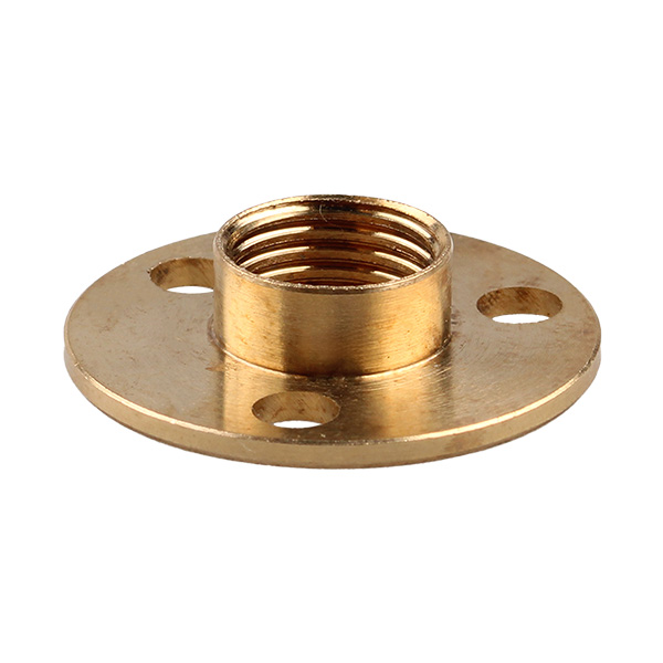 Firstlight plaatnippel M10x1 binnendraad 25x1,5mm messing schroefdraadlengte 6mm