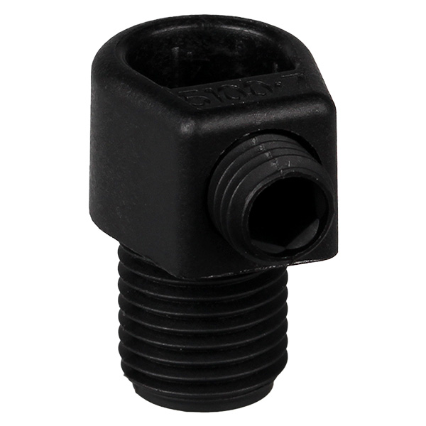 Steab trekontlasting M10x1 uitwendige schroefdraad, schroefdraadlengte 11mm met inbusschroef zwart