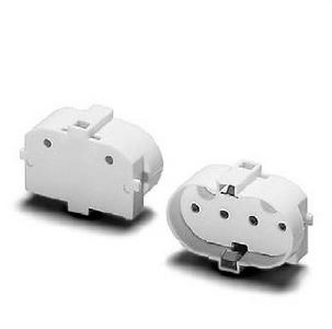 Vossloh Schwabe 101489 lamphouder 2G11 voor PL-L opbouw 2 x M3 gat in achterzijde