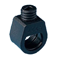 Steab trekontlasting rond met zijschroef zwart