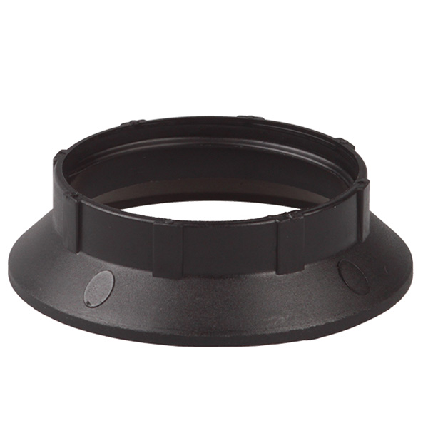 Vossloh Schwabe 109285 schroefring E27 diameter 55mm hoogte 15mm zwart