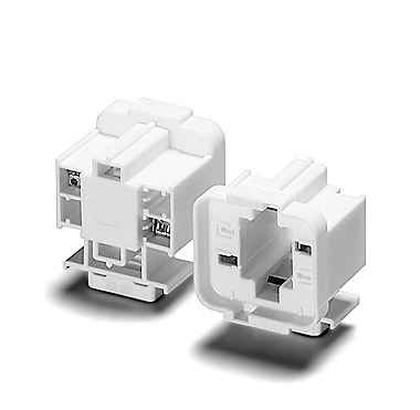 Vossloh Schwabe 528030 lamphouder G24d-2 doorsteek 10x20mm 0,6-1mm wanddikte