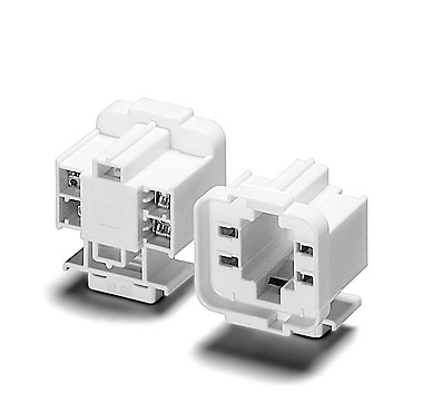 Vossloh Schwabe 528035 lamphouder G(X)24q-3 doorsteek 10x20mm 0,6-1mm wanddikte