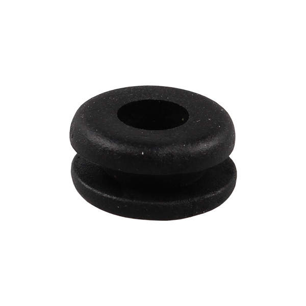 Steab doordruktule gat 6mm buitenmaat 14mm voor wanddikte 2,5mm zwart
