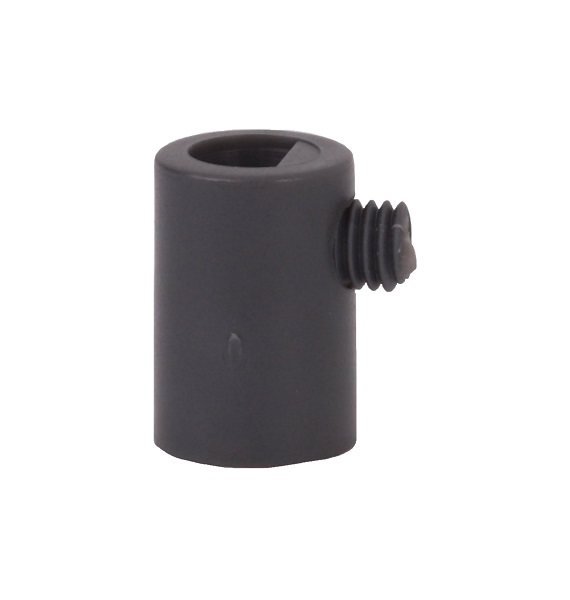 Trekontlasting M10x1 inwendige schroefdraad met zijschroef grijs 
geschikt voor stofkabel 2x0,75mm2
