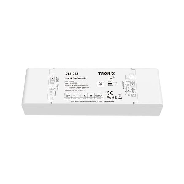 Tronix 213-023 RF controller SC/TW/RGB(W+TW) 12-48V
