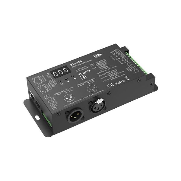 Tronix 213-350 DMX controller 4 kanalen x 8A 12-48V
