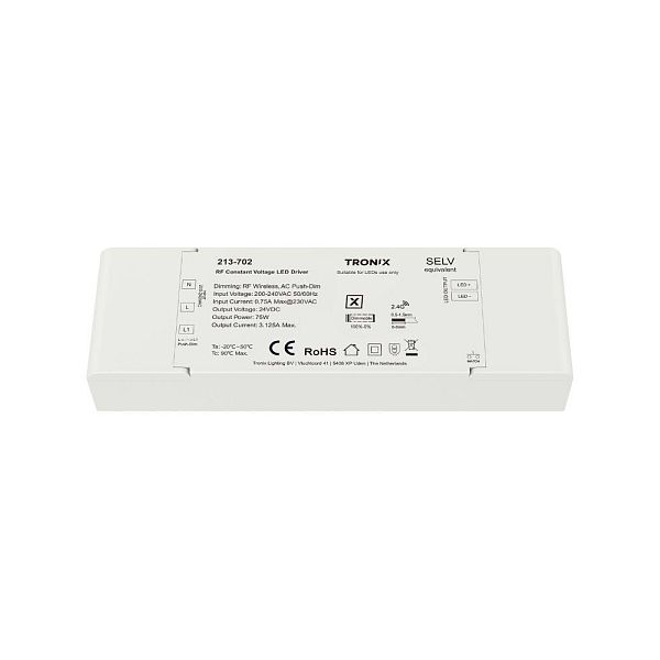 Tronix 213-702 RF voeding 24V 75W