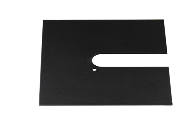 Firstlight plafondafdekplaat 100x100x1mm poedercoat mat zwart