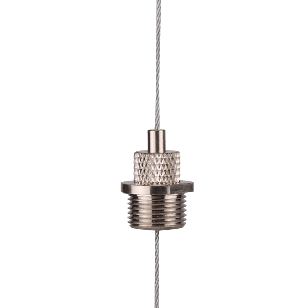 FL bloque-câble nickel M13x1 externe bride fil d'acier 1,0-1,8mm