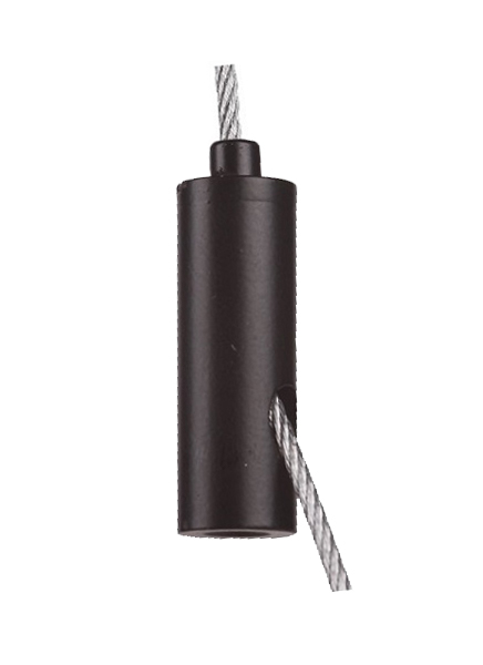 Firstlight bloque-câble noir M4 interne pour fil d'acier 0,8-1,5mm