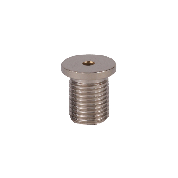 FL bevestigingsbus M10x1 uitw diameter 13mm lengte 14mm nikkel 

