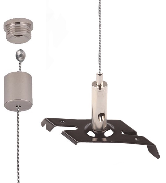 FL set TC 400NG zw/ni plaf.bus ni voor Nordic Global 3f 1,2mm 3,0m