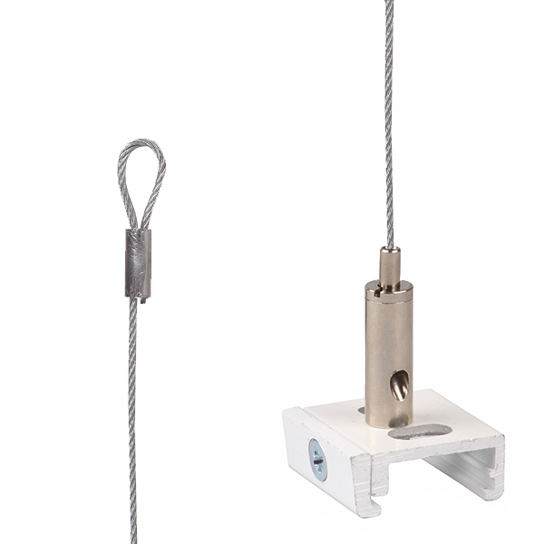 FL set TC 200NG wit/nikkel voor Nordic Global 3f 1,2mm lus 2,0m