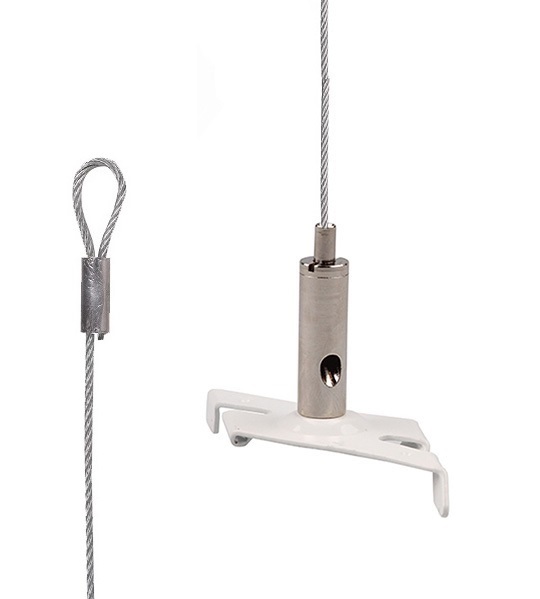 FL set TC 400NG wit/nikkel voor Nordic Global 3f 1,2mm lus 2,0m